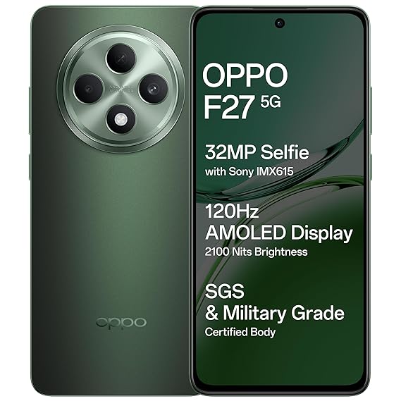 
												
												Oppo F27 5G (8GB+128GB)