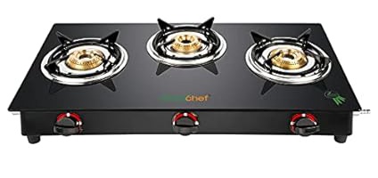 Greenchef smart glass top  (3 burner)