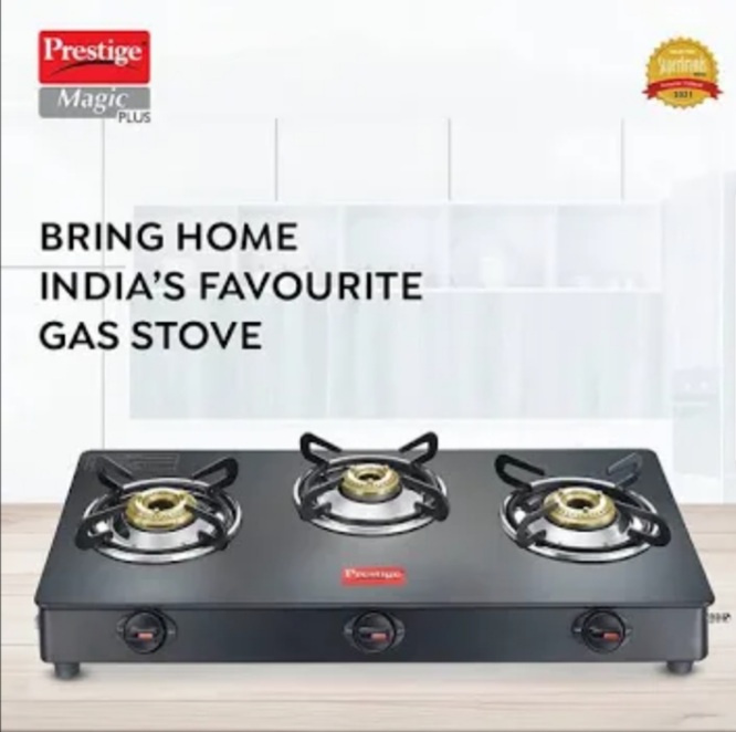 
												
												Prestige magic plus GTMP-03 gas stove 