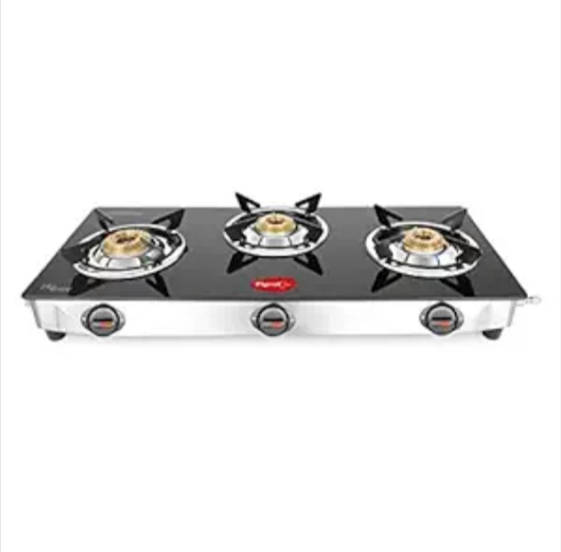 
												
												Pigeon ayush 3 burner cook top