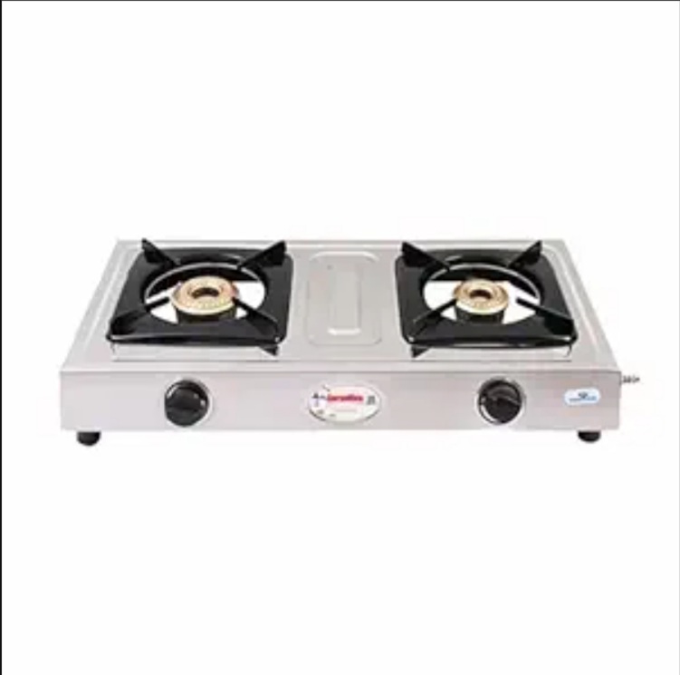 Surya 2 burner stainless steel lpg stove