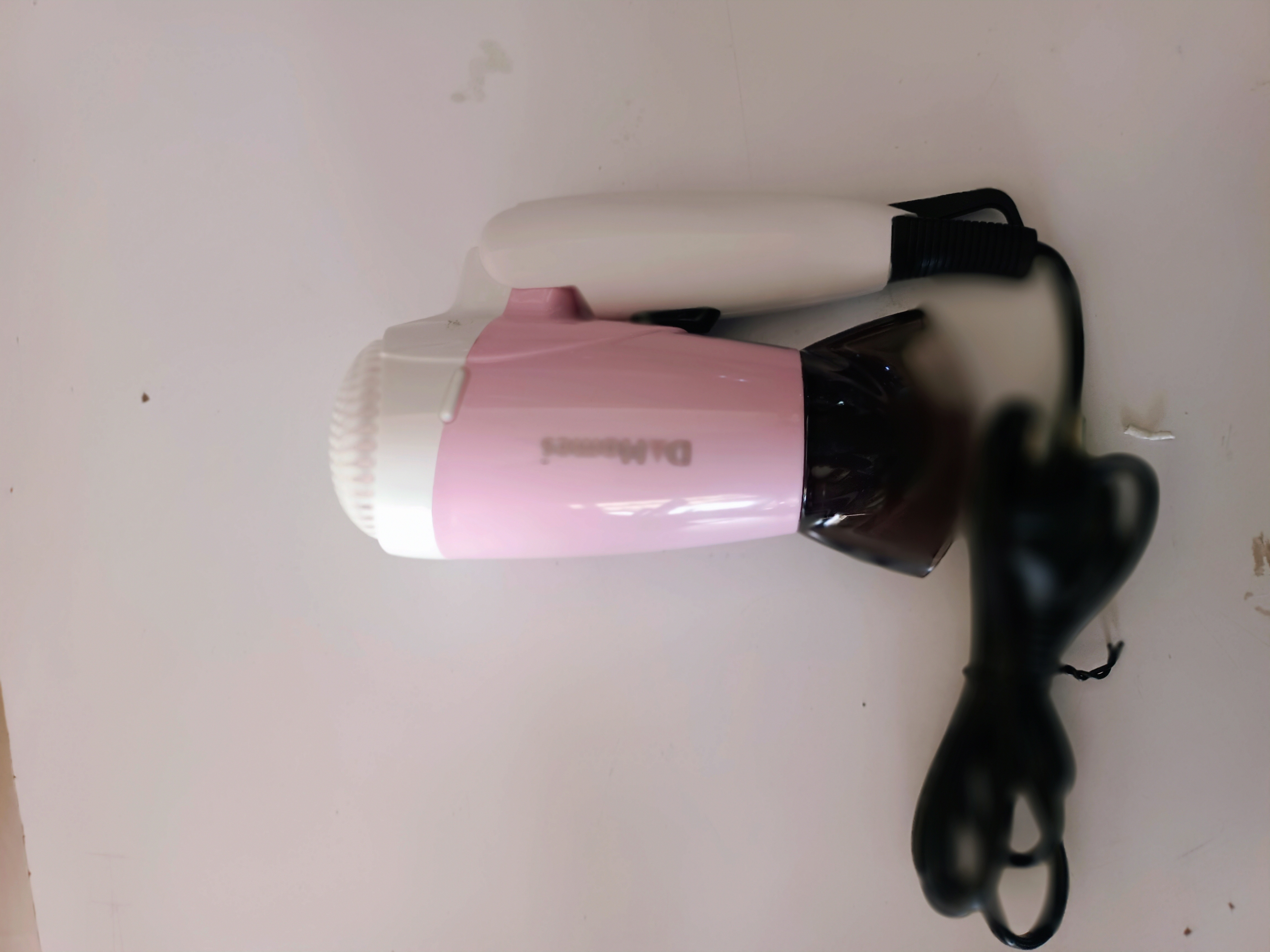 D Homes Hairdryer Foldable Handle Cold & Setting 1000W Image 2